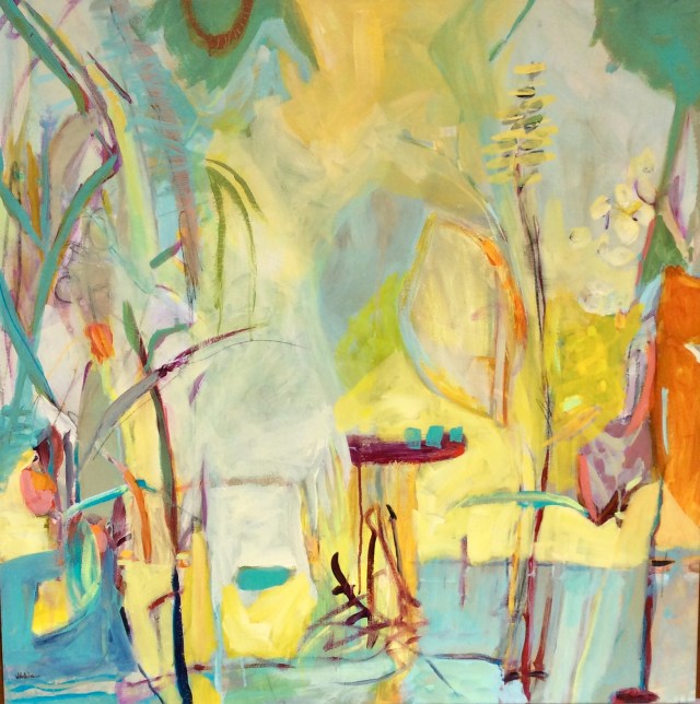 Palm Cove I, 40" x 40"
